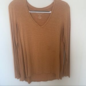 AE soft and sexy slub long sleeve tee size medium